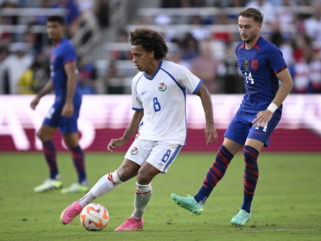 Adalberto Carrasquilla with Panama at 2023 Gold Cup