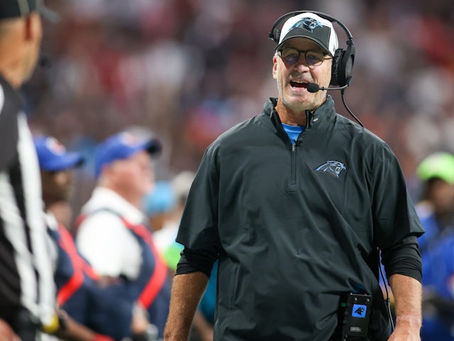 Carolina Panthers head coach Frank Reich