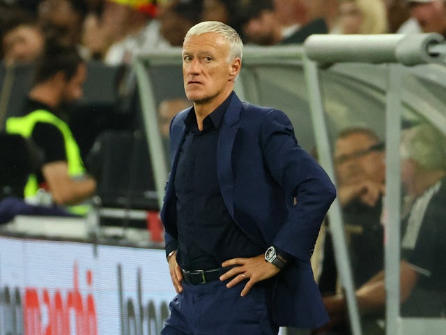 France coach Didier Deschamps on September 12, 2023