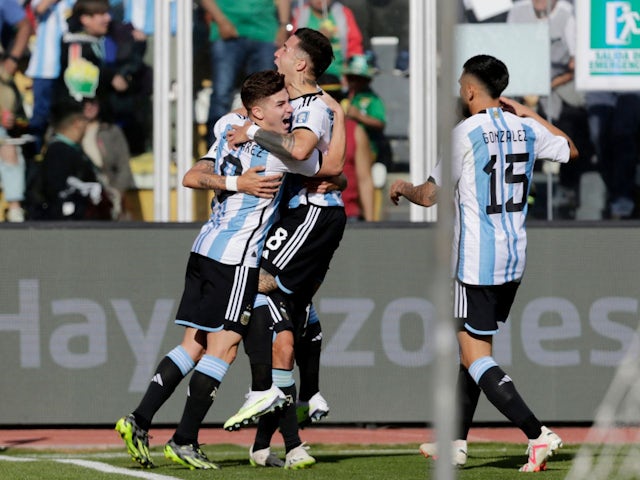 Argentina ease past Bolivia in Messi's absence