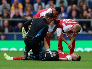 Arsenal injury, suspension list vs. Tottenham