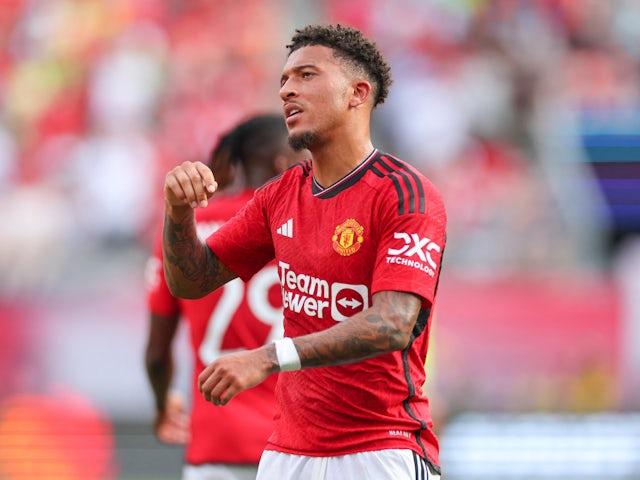 Jadon Sancho 'open to discussing Manchester United stay'