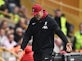 Jurgen Klopp fires selection warning ahead of Europa League opener