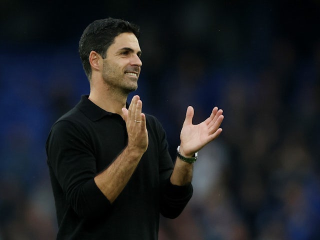 Arsenal manager Mikel Arteta pictured in September 2023