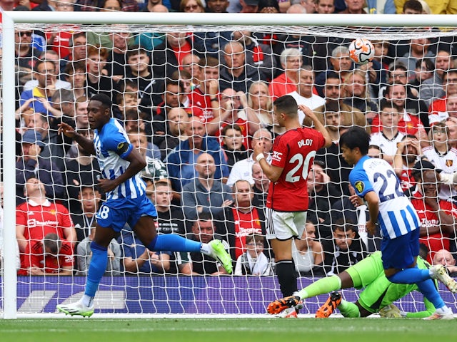 Manchester United's woes continue with home loss to Brighton
