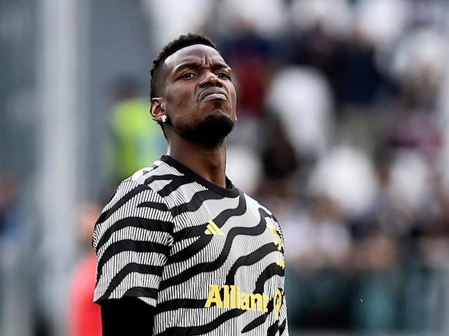 Juventus midfielder Paul Pogba pictured in May 2023