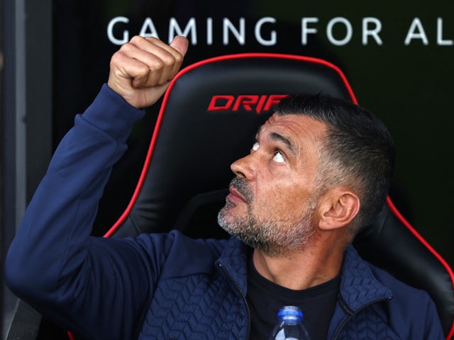 Porto coach Sergio Conceicao on September 15, 2023