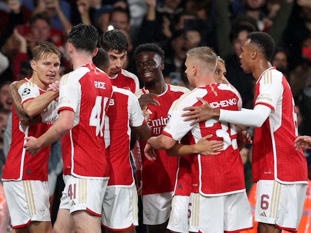 Arsenal breeze to breathtaking four-goal win over PSV on CL return