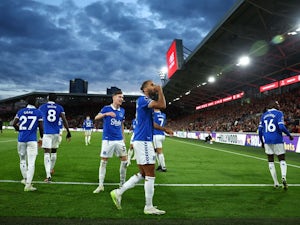 Everton secure first league win of the season over Brentford 