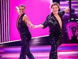 Layton Williams and Nikita KuzmIn on Strictly Come Dancing 2023 week one