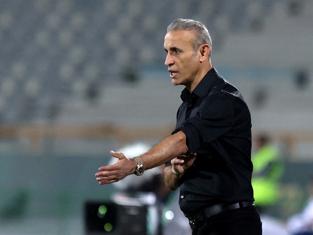 Al Nassr coach Luis Castro reacts on September 19, 2023