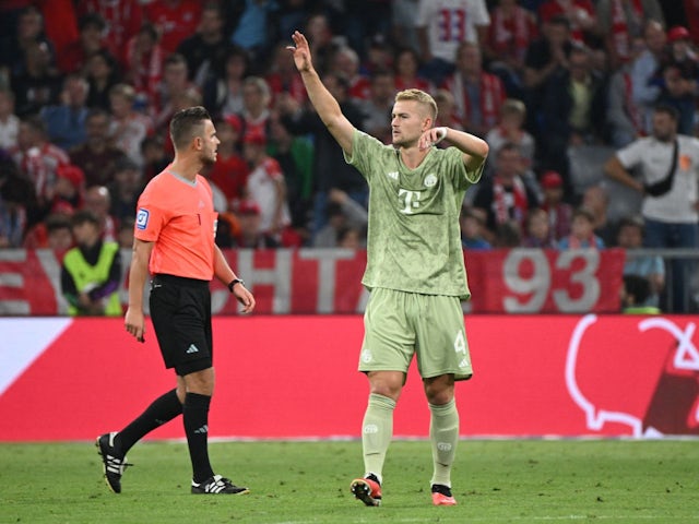 De Ligt 'increasingly frustrated at lack of game time at Bayern'