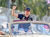 Max Verstappen at the Singapore GP on September 17, 2023