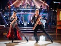 Nigel Harman and Katya Jones on Strictly Come Dancing 2023 week one