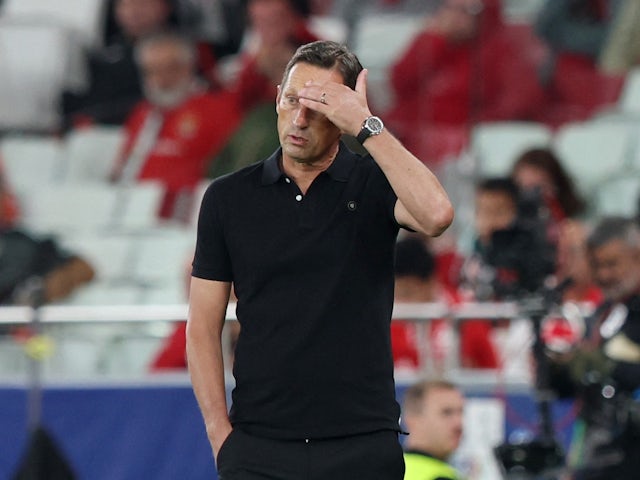 Benfica coach Roger Schmidt on September 20, 2023