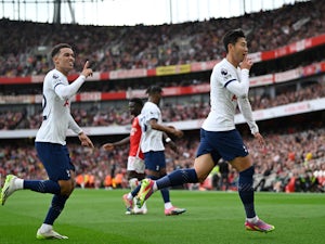 Son double rescues point for Spurs in thrilling North London derby