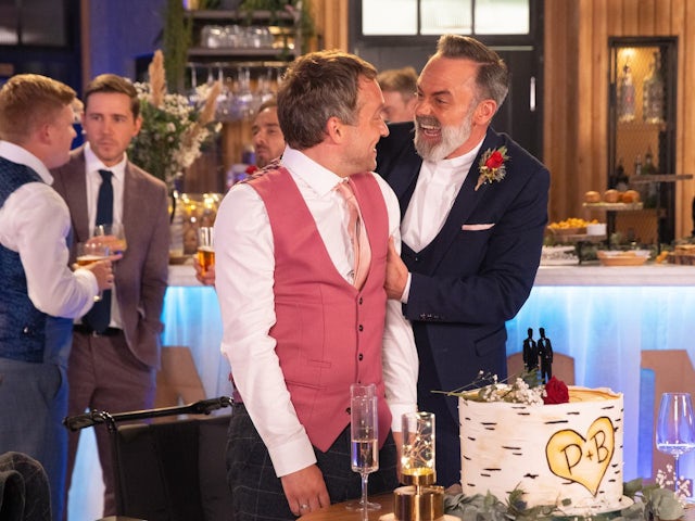 Paul and Billy on Coronation Street on October 2, 2023
