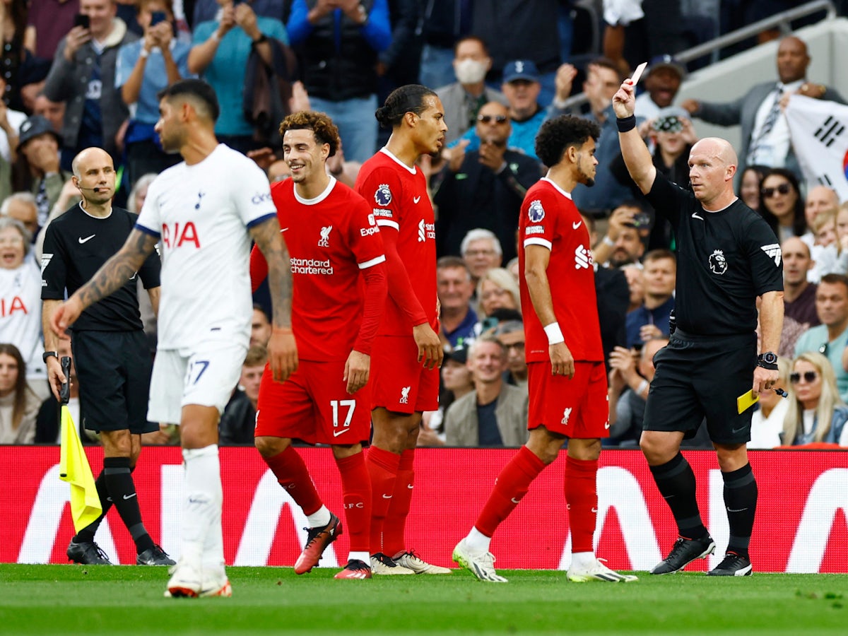 Curtis Jones: Liverpool unsuccessful with bid to overturn midfielder's red  card at Tottenham Hotspur, Football News