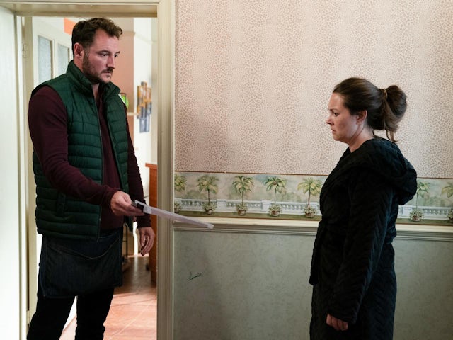 Martin and Stacey on EastEnders on October 2, 2023
