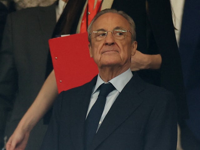 Presidente do Real Madrid, Florentino Perez, em 24 de setembro de 2023