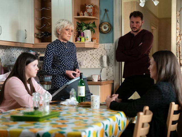 Jean and Martin on EastEnders on October 3, 2023
