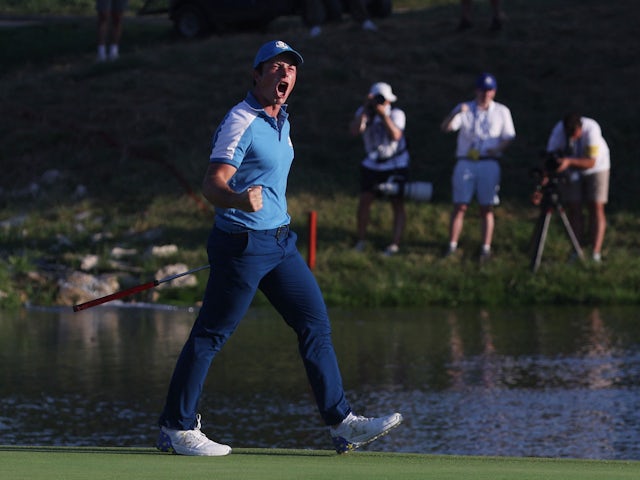 Hovland, Rahm heroics hand Europe control against USA in Ryder Cup