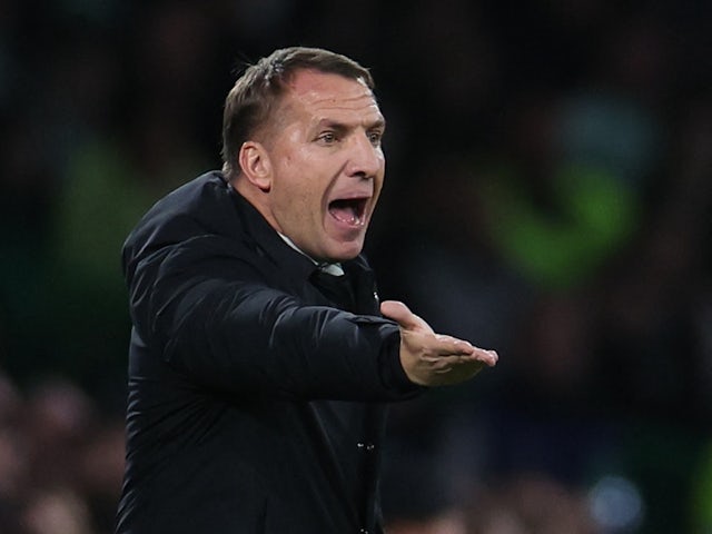 Celtic manager Brendan Rodgers on October 4, 2023