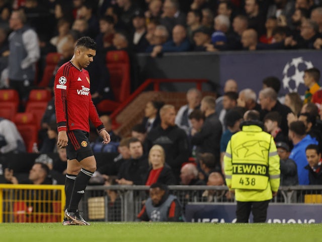 Man United's Casemiro remains a doubt for Manchester derby
