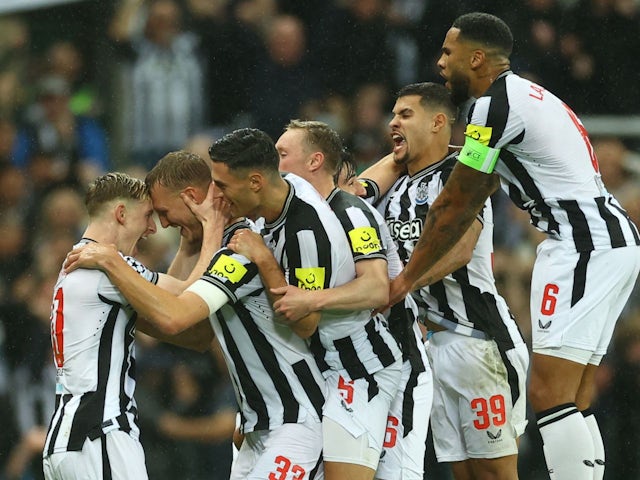 Newcastle set new club Champions League record in PSG thrashing 