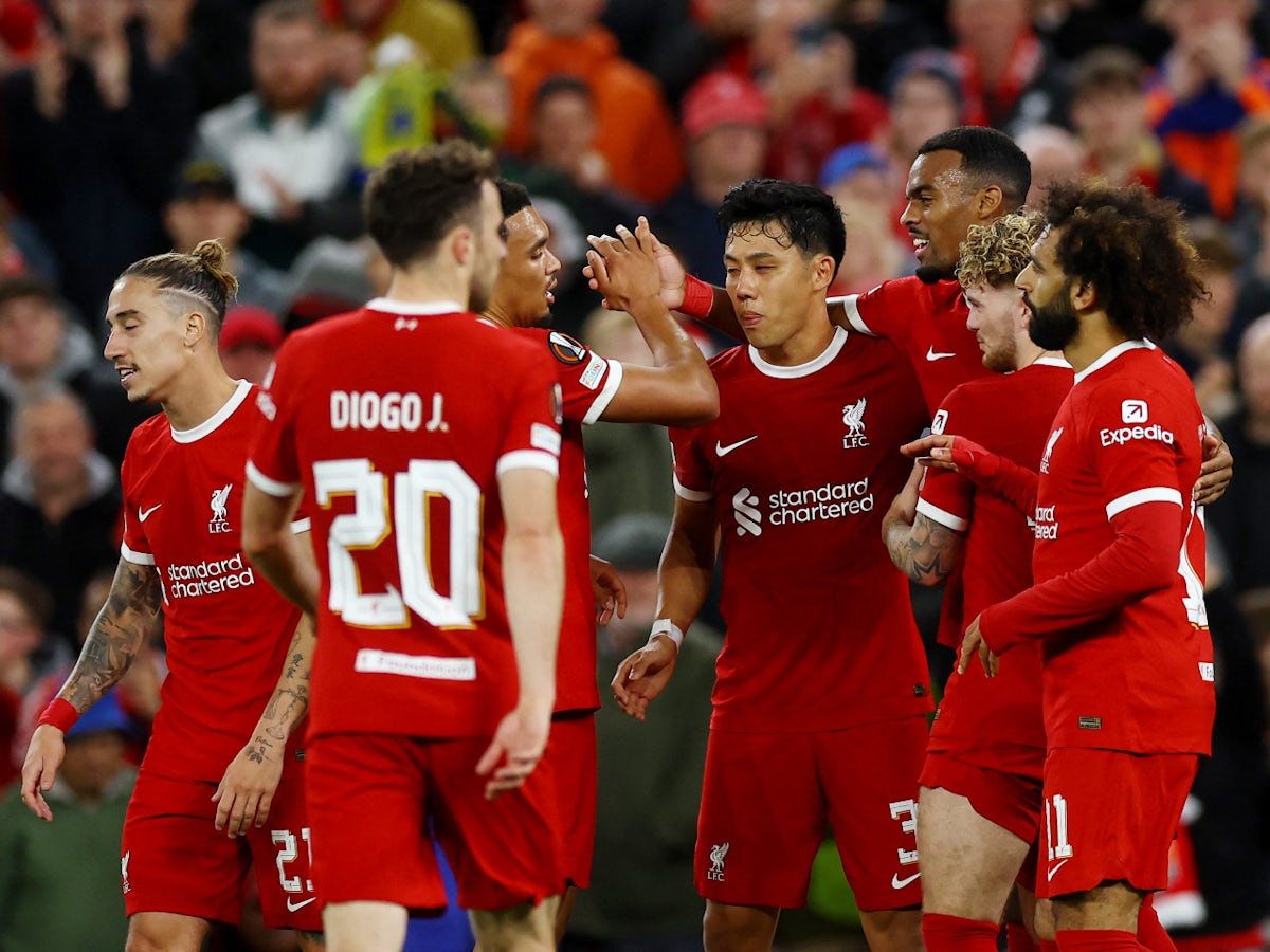 Ryan Gravenberch, Diogo Jota on target as Liverpool 