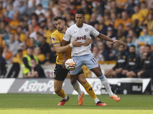 Wolves, Aston Villa settle for 1-1 draw at Molineux 