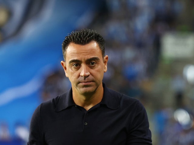 Xavi, técnico do Barcelona, ​​antes do jogo de 4 de outubro de 2023