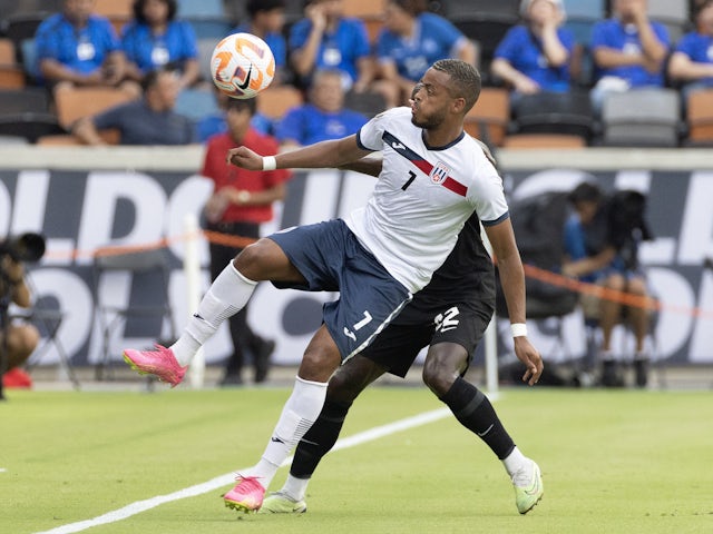 Willian Pozo-Venta in action for Cuba versus Canada at the Gold Cup