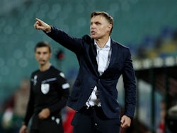 Lithuania coach Edgaras Jankauskas on October 14, 2023