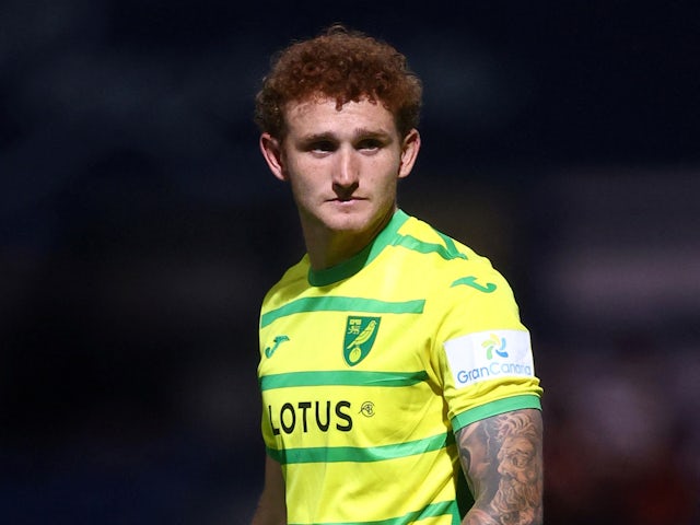 Norwich City's Josh Sargent pictured in August 2023