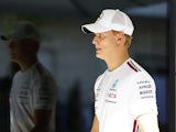 Mick Schumacher at the Qatar GP on October 7, 2023