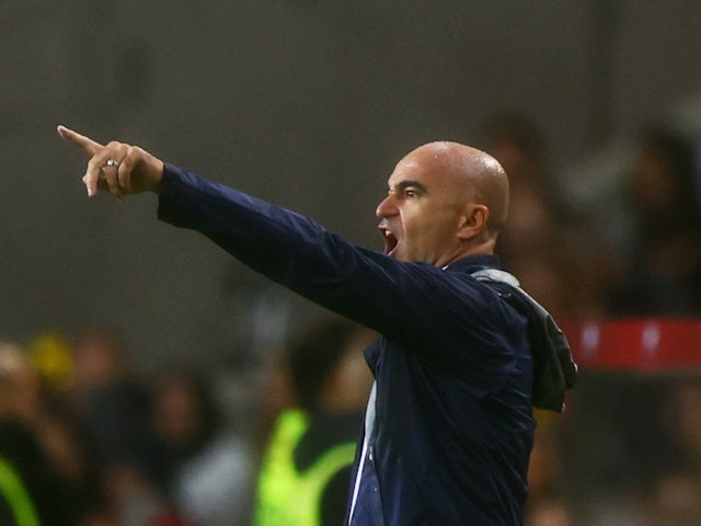 O técnico de Portugal, Roberto Martinez, em 13 de outubro de 2023