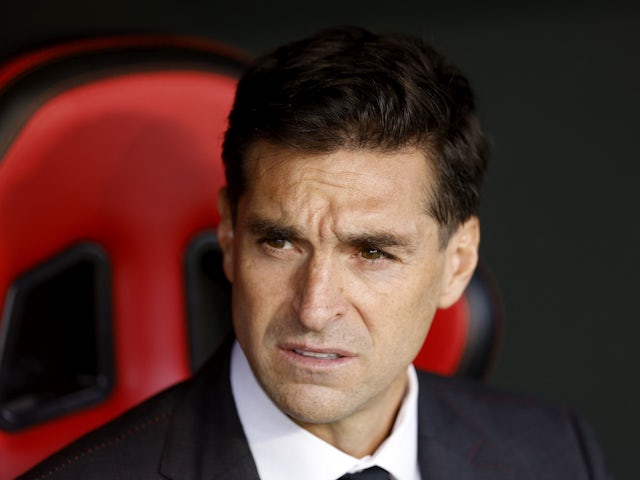 Sevilla coach Diego Alonso on October 21, 2023