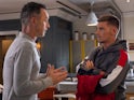 Ste and James on Hollyoaks on October 9, 2023