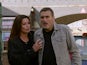 Carla and Peter on Coronation Street on October 13, 2023