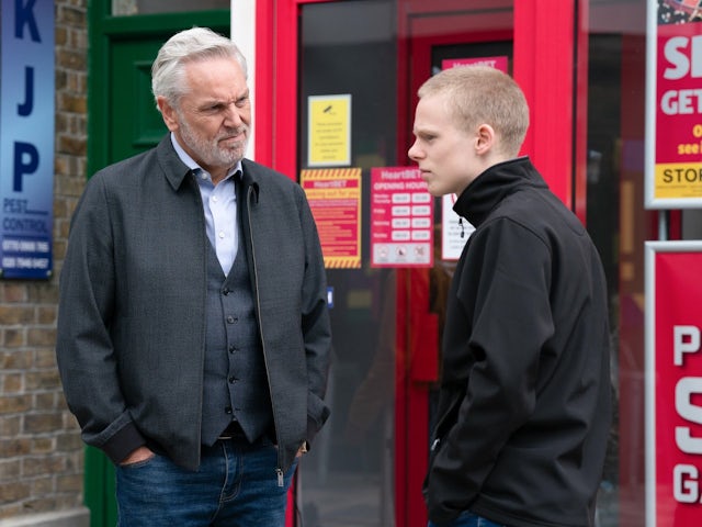 Rocky and Bobby on EastEnders on October 16, 2023