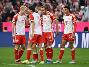 Hat-trick hero Harry Kane scores from halfway line as Bayern dismantle Darmstadt
