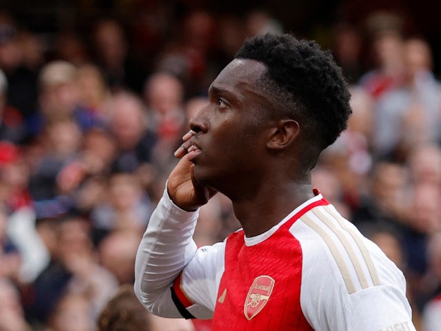 Arsenal 'turn down Palace approach for Eddie Nketiah'