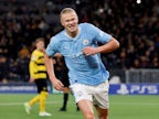 Erling Haaland takes part in Manchester City training ahead of Liverpool clash