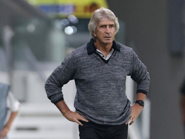 Real Betis coach Manuel Pellegrini on October 26, 2023