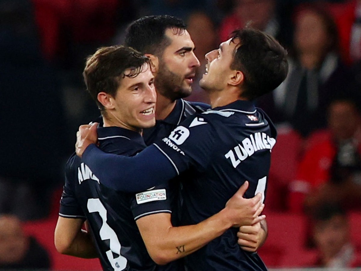 Sociedad beats Benfica 3-1 and reaches Champions League knockout