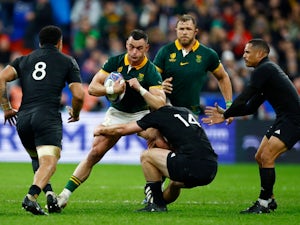 South Africa defend World Cup crown against 14-man New Zealand