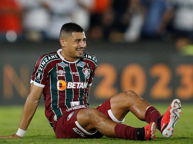 Fluminense's Andre pictured after sustaining an injury August 31, 2023