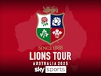 Sky Sports locks in rights for British & Irish Lions' 2025 tour of Australia