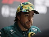 Fernando Alonso at the Brazil GP on November 2, 2023